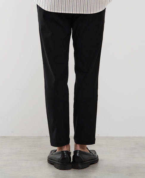 《WEB限定》【全6サイズ×7色展開】ハイストレッチアンクルテーパードパンツ 詳細画像 ホワイト 4