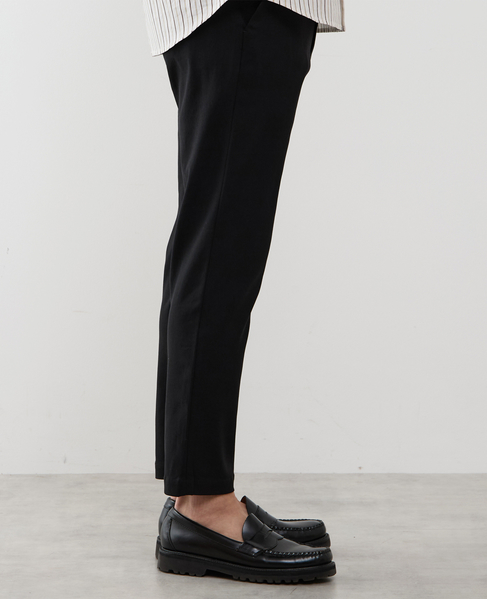 《WEB限定》【全6サイズ×7色展開】ハイストレッチアンクルテーパードパンツ 詳細画像 ホワイト 5