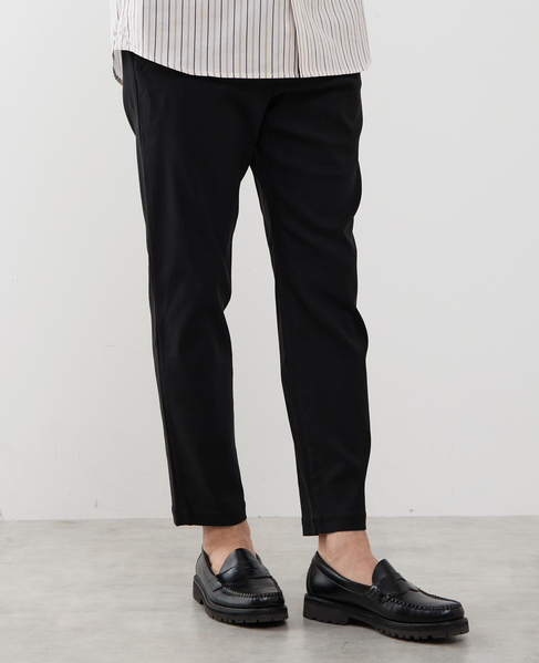 《WEB限定》【全6サイズ×7色展開】ハイストレッチアンクルテーパードパンツ 詳細画像 ブルー 9