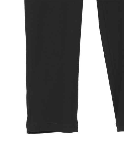 《WEB限定》【全6サイズ×7色展開】ハイストレッチアンクルテーパードパンツ 詳細画像 ブラック 5
