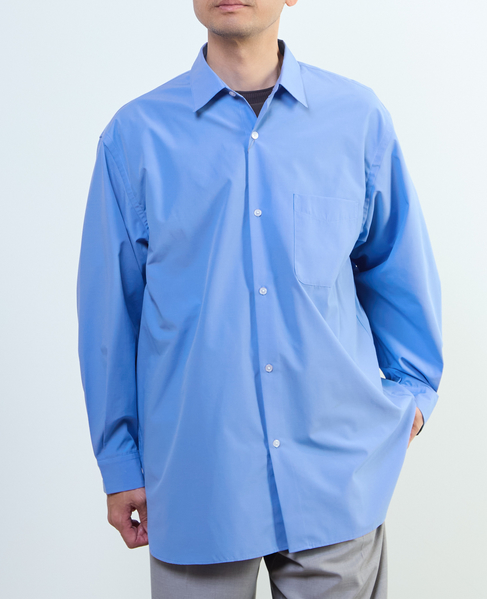 【MASTER FRAME/マスターフレーム】ワイドレギュラーシャツ 詳細画像 ホワイト 16