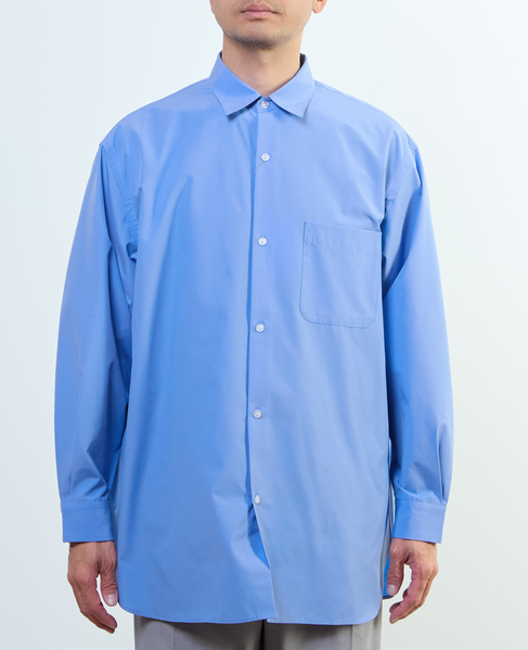 【MASTER FRAME/マスターフレーム】ワイドレギュラーシャツ 詳細画像 ホワイト 2