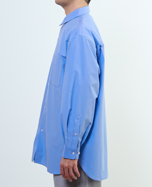 【MASTER FRAME/マスターフレーム】ワイドレギュラーシャツ 詳細画像 ホワイト 3