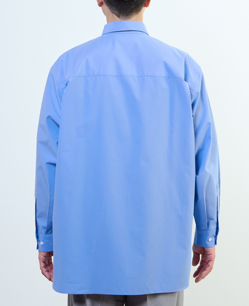 【MASTER FRAME/マスターフレーム】ワイドレギュラーシャツ 詳細画像 ホワイト 4