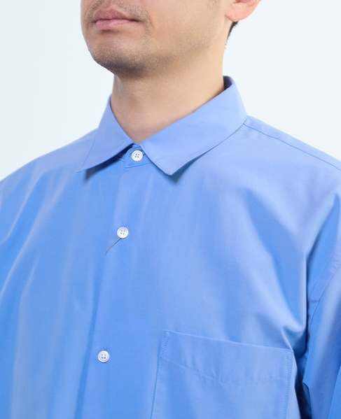 【MASTER FRAME/マスターフレーム】ワイドレギュラーシャツ 詳細画像 ホワイト 6