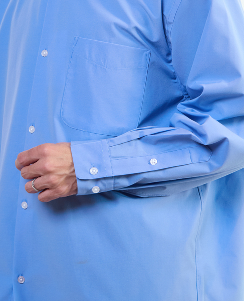 【MASTER FRAME/マスターフレーム】ワイドレギュラーシャツ 詳細画像 ホワイト 7