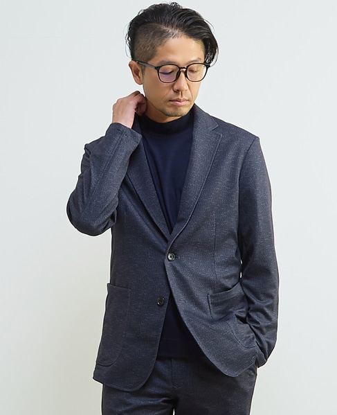 プリントテックジャージカットジャケット(セットアップ可) 詳細画像 ライトグレー 17