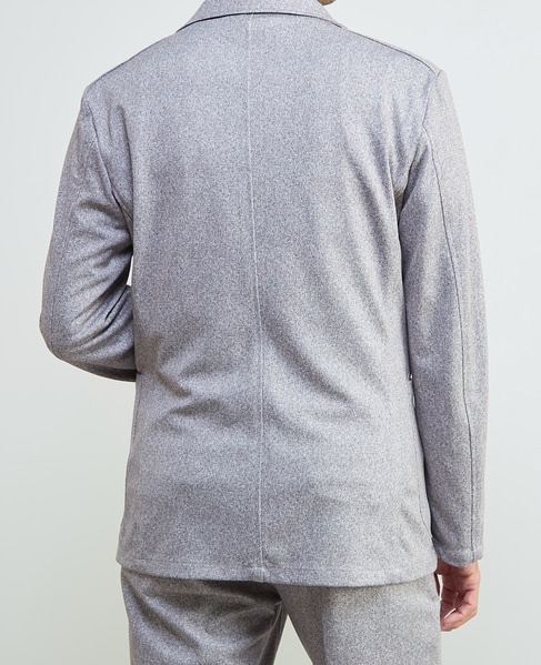 プリントテックジャージカットジャケット(セットアップ可) 詳細画像 ライトグレー 9