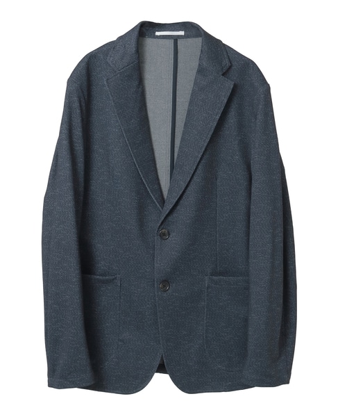 プリントテックジャージカットジャケット(セットアップ可) 詳細画像 ネイビー 2