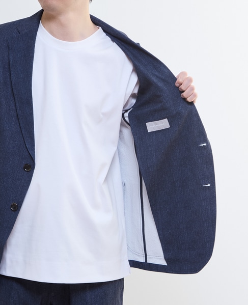 プリントテックサッカーイージージャケット(セットアップ可) 詳細画像 ライトグレー 10