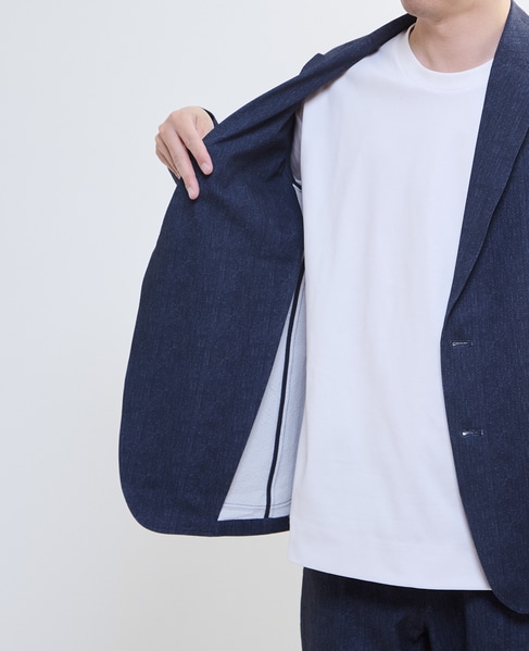 プリントテックサッカーイージージャケット(セットアップ可) 詳細画像 ライトグレー 9