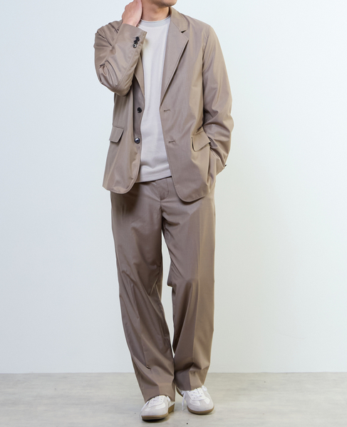 【MASTER FRAME/マスターフレーム】TR 2Bジャケット(セットアップ可) 詳細画像 グレージュ 16