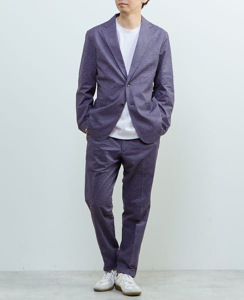 プリントテックドットジャージイージージャケット(セットアップ可) 詳細画像 ライトベージュ 22