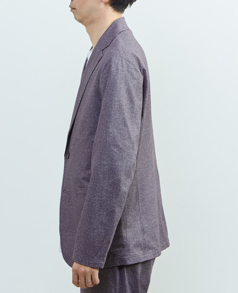 プリントテックドットジャージイージージャケット(セットアップ可) 詳細画像 ライトベージュ 3