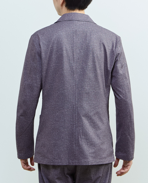 プリントテックドットジャージイージージャケット(セットアップ可) 詳細画像 ライトベージュ 4