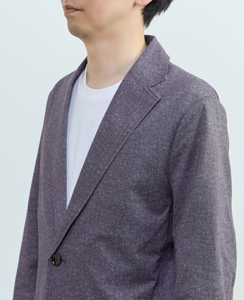 プリントテックドットジャージイージージャケット(セットアップ可) 詳細画像 ライトベージュ 6