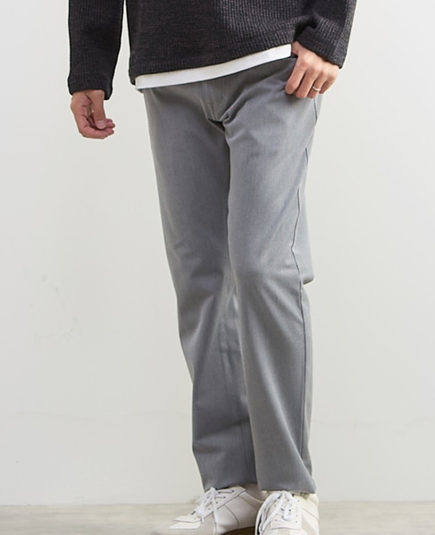 TR裏起毛ストレッチ5ポケットパンツ 詳細画像 ライトグレー 12