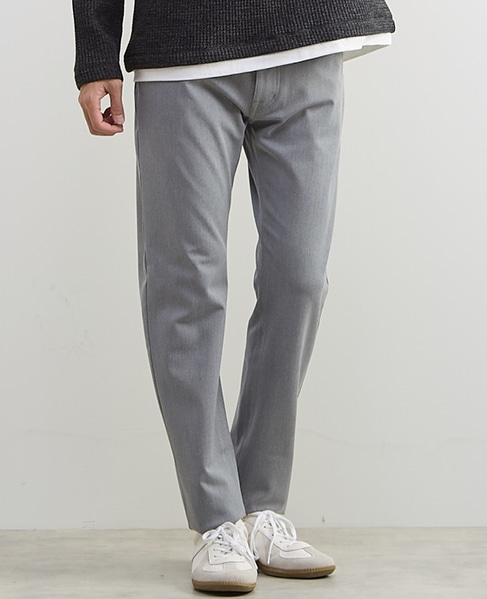 TR裏起毛ストレッチ5ポケットパンツ 詳細画像 ライトグレー 13