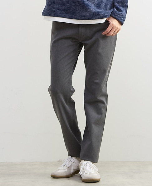 TR裏起毛ストレッチ5ポケットパンツ 詳細画像 ライトグレー 16