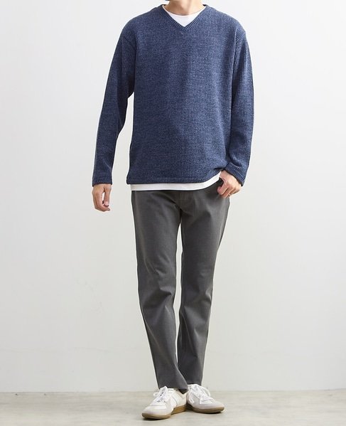 TR裏起毛ストレッチ5ポケットパンツ 詳細画像 ライトグレー 18