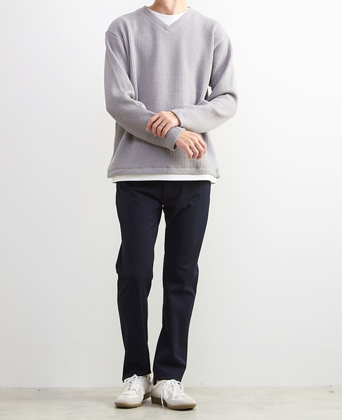 TR裏起毛ストレッチ5ポケットパンツ 詳細画像 ライトグレー 22