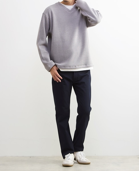 TR裏起毛ストレッチ5ポケットパンツ 詳細画像 ライトグレー 23