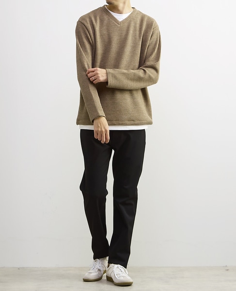 TR裏起毛ストレッチ5ポケットパンツ 詳細画像 ライトグレー 26