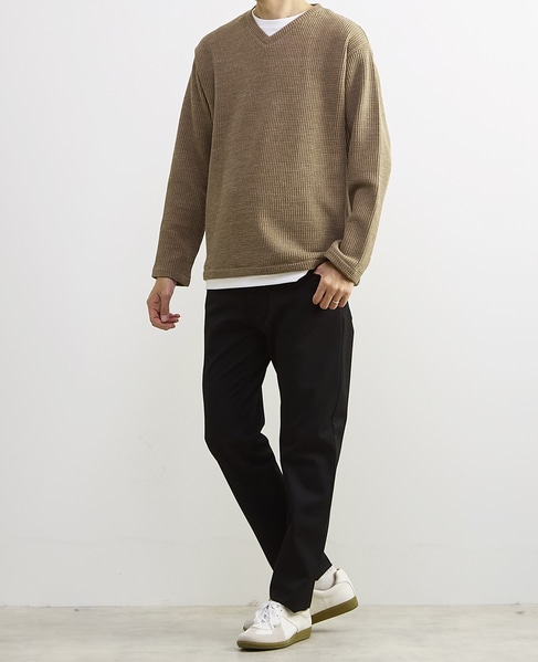 TR裏起毛ストレッチ5ポケットパンツ 詳細画像 ライトグレー 27