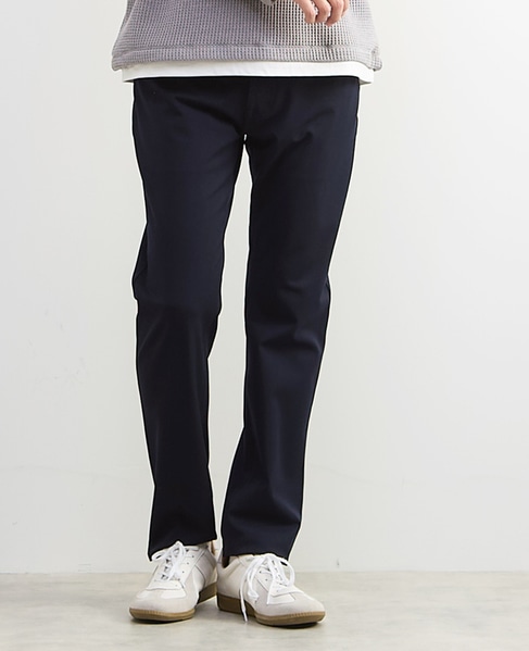 TR裏起毛ストレッチ5ポケットパンツ 詳細画像 ネイビー 1