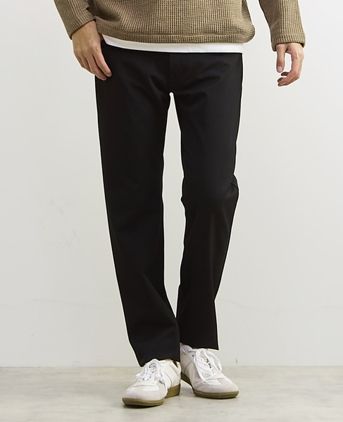 TR裏起毛ストレッチ5ポケットパンツ 詳細画像 ブラック 1