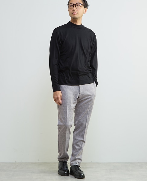 プリントテックジャージテーパードコンフォートパンツ(セットアップ可) 詳細画像 ライトグレー 12