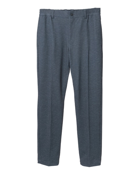 プリントテックジャージテーパードコンフォートパンツ(セットアップ可) 詳細画像 ネイビー 2