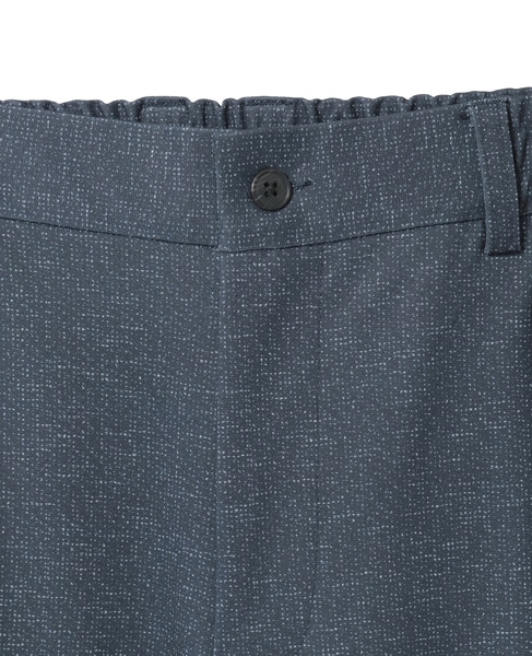 プリントテックジャージテーパードコンフォートパンツ(セットアップ可) 詳細画像 ネイビー 4