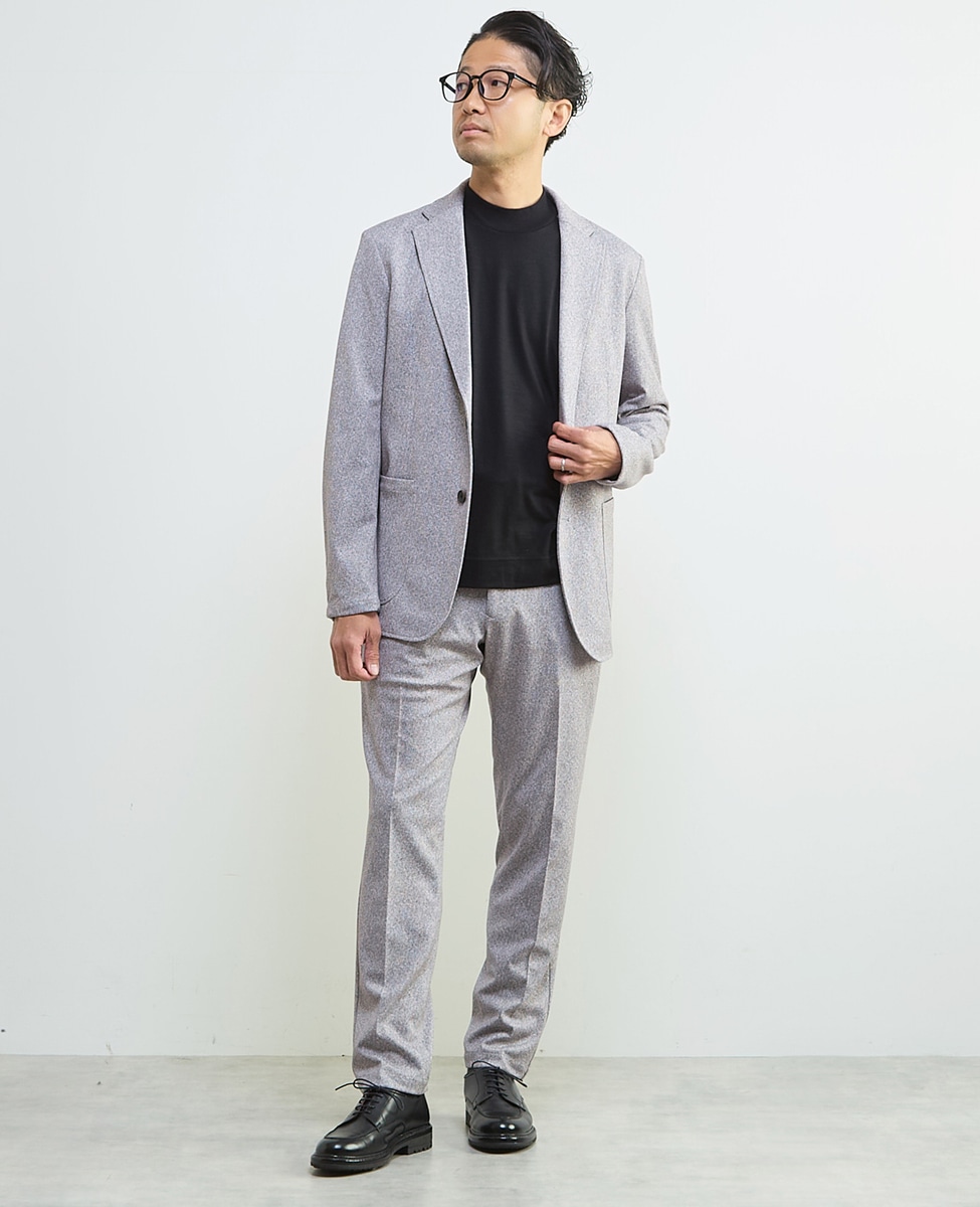 プリントテックジャージテーパードコンフォートパンツ(セットアップ可