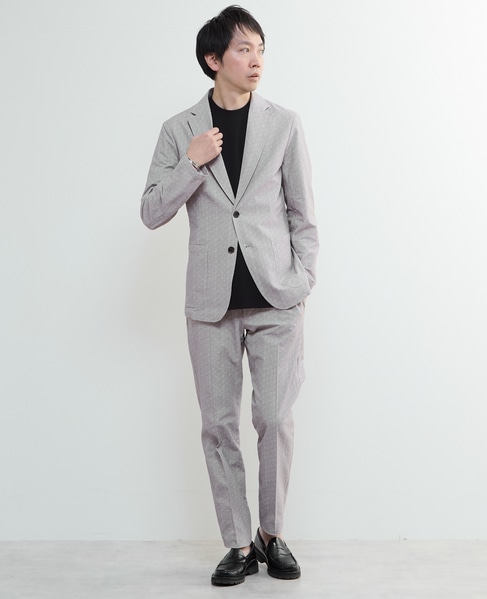 プリントテックサッカーイージーパンツ(セットアップ可) 詳細画像 ライトグレー 17