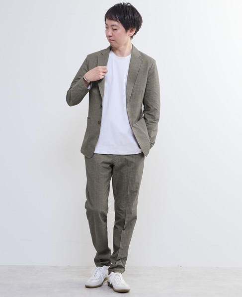 プリントテックサッカーイージーパンツ(セットアップ可) 詳細画像 ライトグレー 21