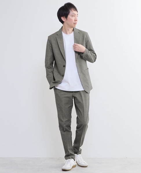 プリントテックサッカーイージーパンツ(セットアップ可) 詳細画像 ライトグレー 24