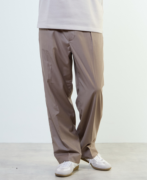 【MASTER FRAME/マスターフレーム】TR 1Pトラウザー(セットアップ可) 詳細画像 グレージュ 1