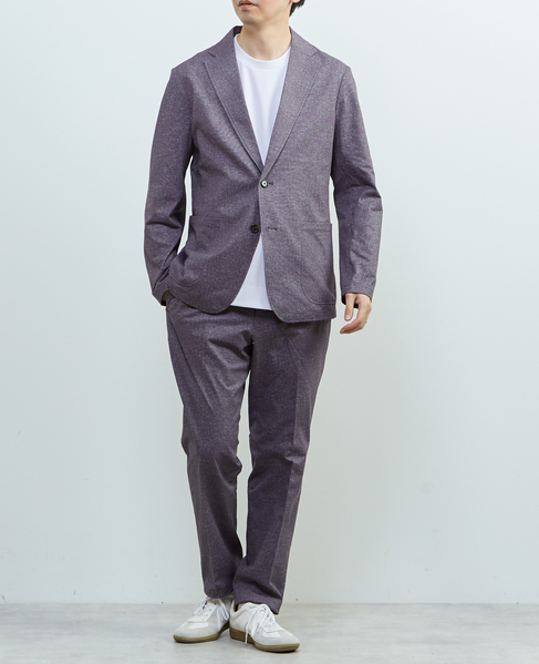 プリントテックドットジャージイージーパンツ(セットアップ可) 詳細画像 ライトベージュ 21