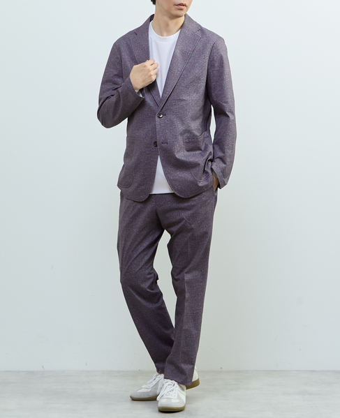 プリントテックドットジャージイージーパンツ(セットアップ可) 詳細画像 ライトベージュ 22