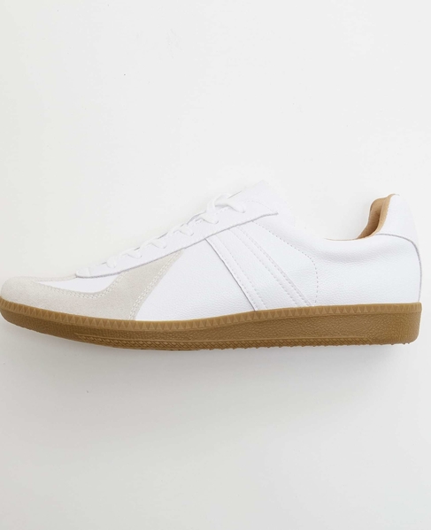 【GERMANTRAINER/ジャーマントレーナー】 レザースニーカー 詳細画像 ホワイト 9