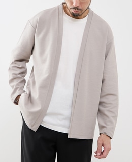 【MASTER FRAME/マスターフレーム】Wフェイスアンサンブルカーディガン