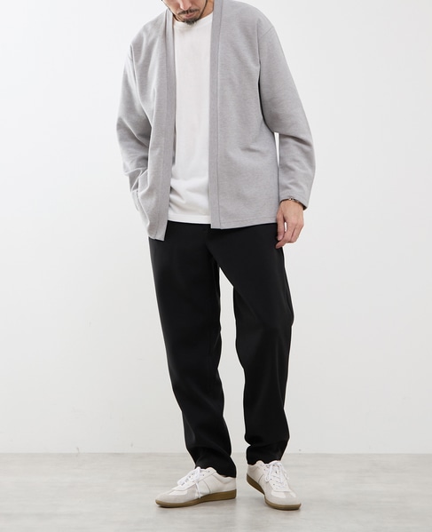 【MASTER FRAME/マスターフレーム】Wフェイスアンサンブルカーディガン 詳細画像 グレー 18