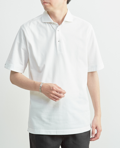 ソロナテックカノコ半袖ポロシャツ（一部WEB限定カラー ） 詳細画像 ホワイト 14