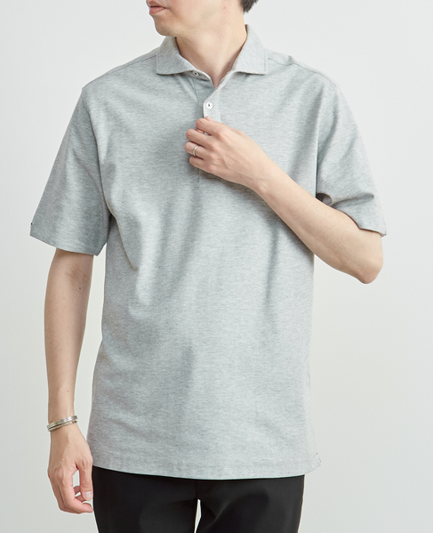 ソロナテックカノコ半袖ポロシャツ（一部WEB限定カラー ） 詳細画像 ホワイト 19