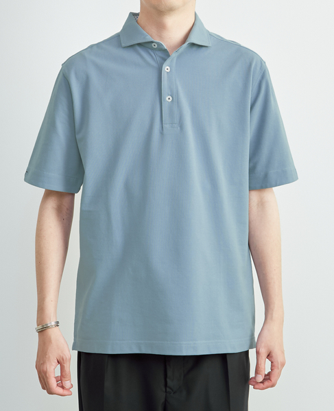 ソロナテックカノコ半袖ポロシャツ（一部WEB限定カラー ） 詳細画像 ホワイト 2