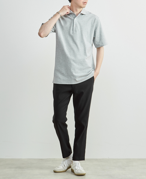 ソロナテックカノコ半袖ポロシャツ（一部WEB限定カラー ） 詳細画像 ホワイト 21