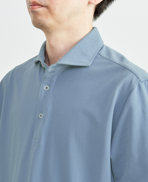 ソロナテックカノコ半袖ポロシャツ（一部WEB限定カラー ） 詳細画像 ホワイト 6