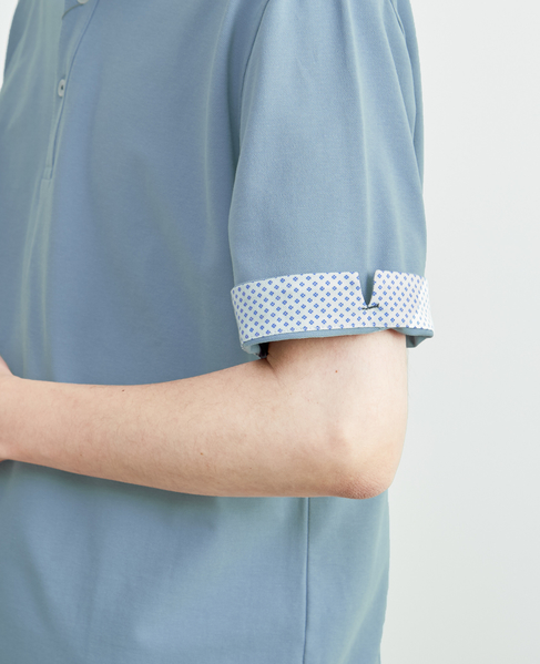 ソロナテックカノコ半袖ポロシャツ（一部WEB限定カラー ） 詳細画像 ホワイト 7