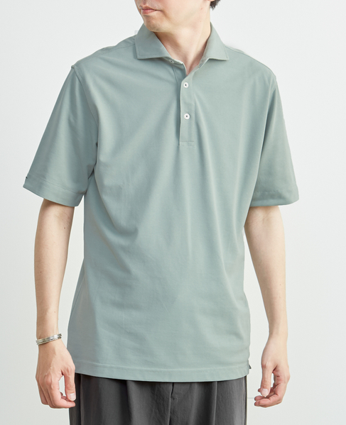 ソロナテックカノコ半袖ポロシャツ（一部WEB限定カラー ） 詳細画像 グレー 10